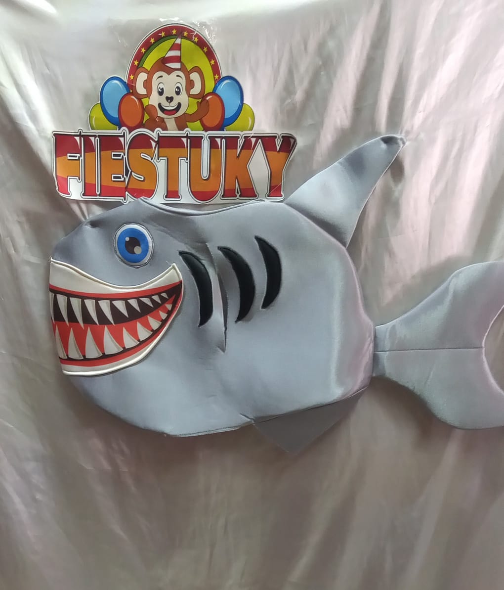 realimentación césped conocido Disfraz tiburón talla 6 – Disfraces en Puebla de primavera para niña y niño
